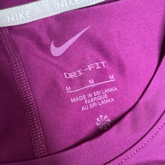 NWT Nike Women's Purple DRI-FIT Athletic Tank Top Size Medium - Picture 6 of 8